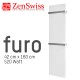 ZenSwiss Furo - 42 x 160 cm - 520 Watt - Weiss Matt