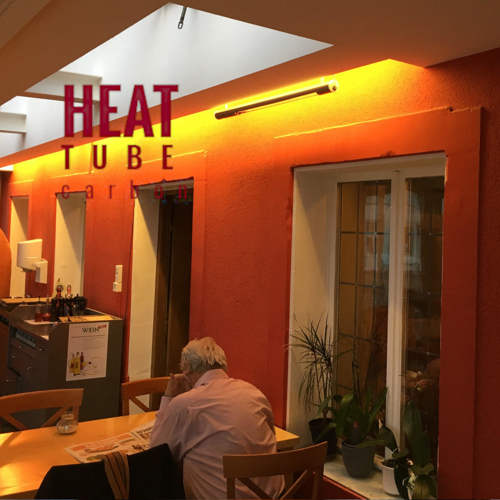 Heat Tube für die punktuelle Beheizung im Restaurant